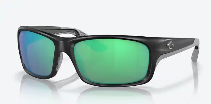 Jose Pro Sunglasses with Matte Black Frames and 580G Green Mirror Lenses by Costa Del Mar