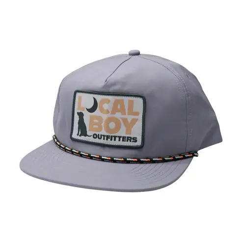 Local Phases Low Profile Rope Hat in Gray by Local Boy Outfitters