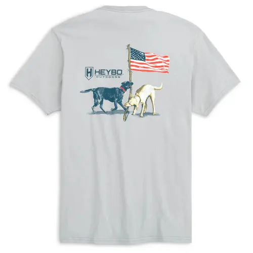 Labs & Flags Short Sleeve Tee by Heybo