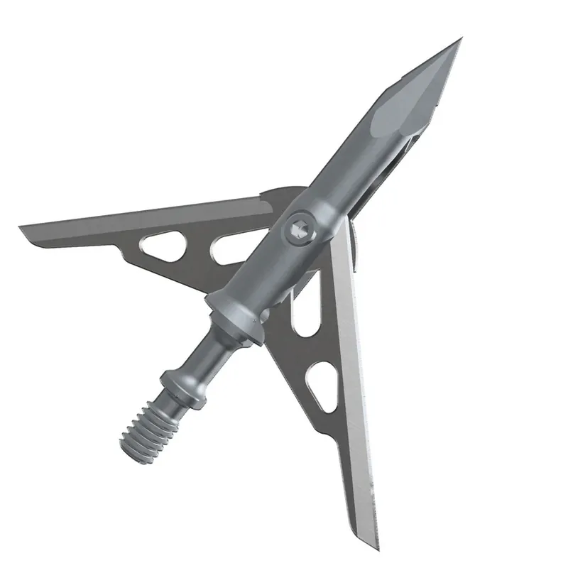 3 Pack 2 Inch T2 100 Grain Mechanical Crossbow Broadheads by G5