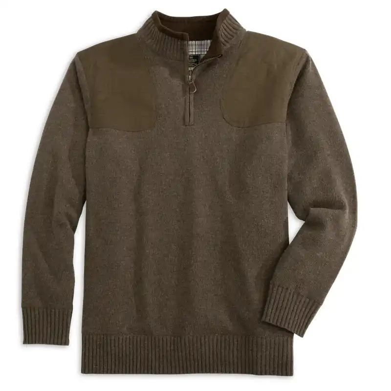 Uplander Quarter Zip in Brown by Heybo