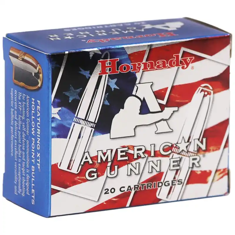Hornady American Gunner 1,410 fps 10mm Auto 155 Grain XTP Jacketed Hollow Point Handgun Ammunition