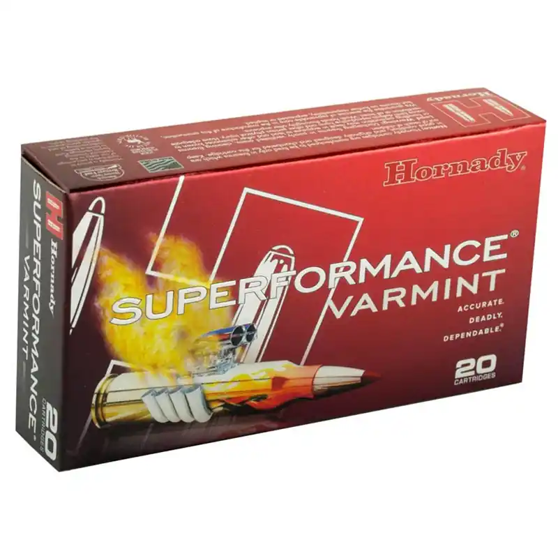 Hornady Superformance 4,225 fps 204 Ruger 32 Grain V Max Varmint Rifle Ammunition