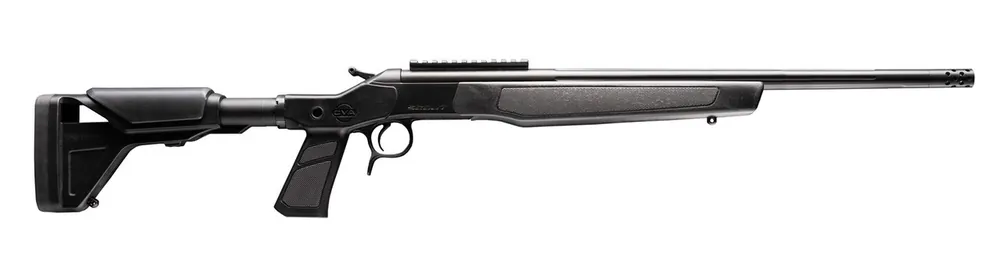 Scout XP SS 6mm ARC Short Barrel Rifle with 16.5 Inch Threaded Barrel and Brake in Graphite Black Stock by CVA