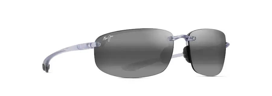Ho‘Okipa Shiny Crystal with Grey Lens by Maui Jim