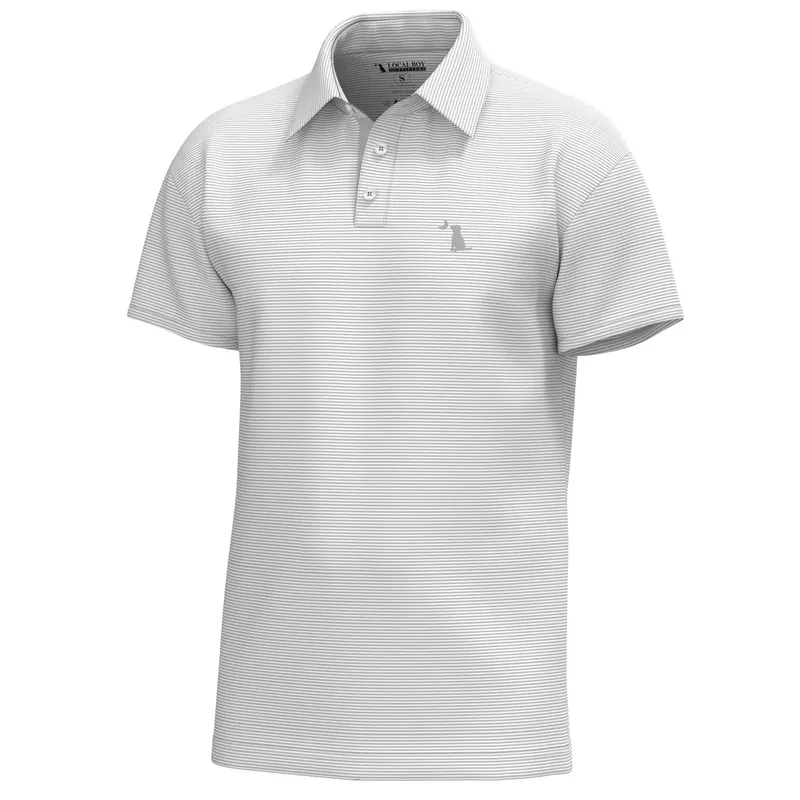 Youth Palms Polo Short Sleeve Shirt by Local Boy