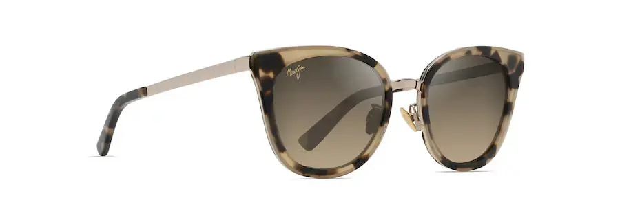 Wood Rose Sunglasses with Tokyo Tortoise Frame and HCL® Bronze Lens by Maui Jim