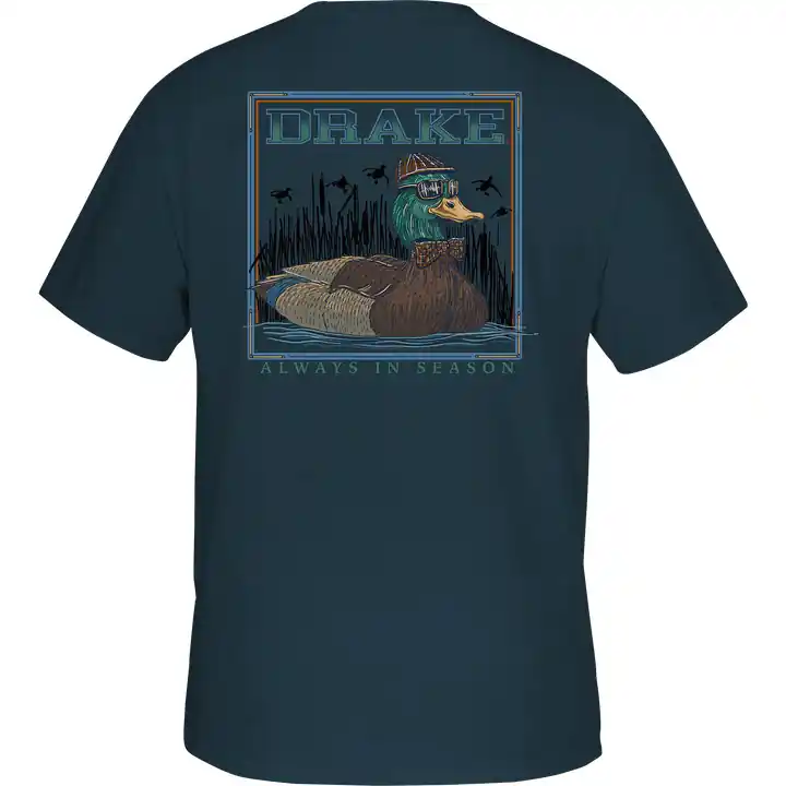 Youth Mallard Bow Tie Graphic Short Sleeve Tee Shirt by Drake