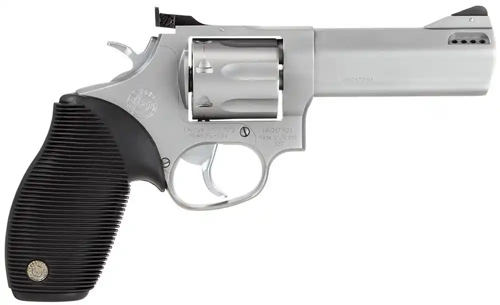 Taurus Tracker Medium Frame 627 357 Magnum Caliber 4" Barrel Semi Auto Stainless Steel Finish Handgun