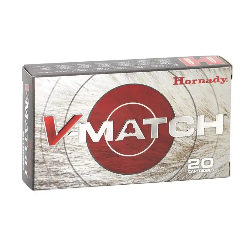 Hornady V-Match 3,020 fps 80 Grain 6mm ARC Extremely Low Drag Varmint Tip Rifle Ammunition