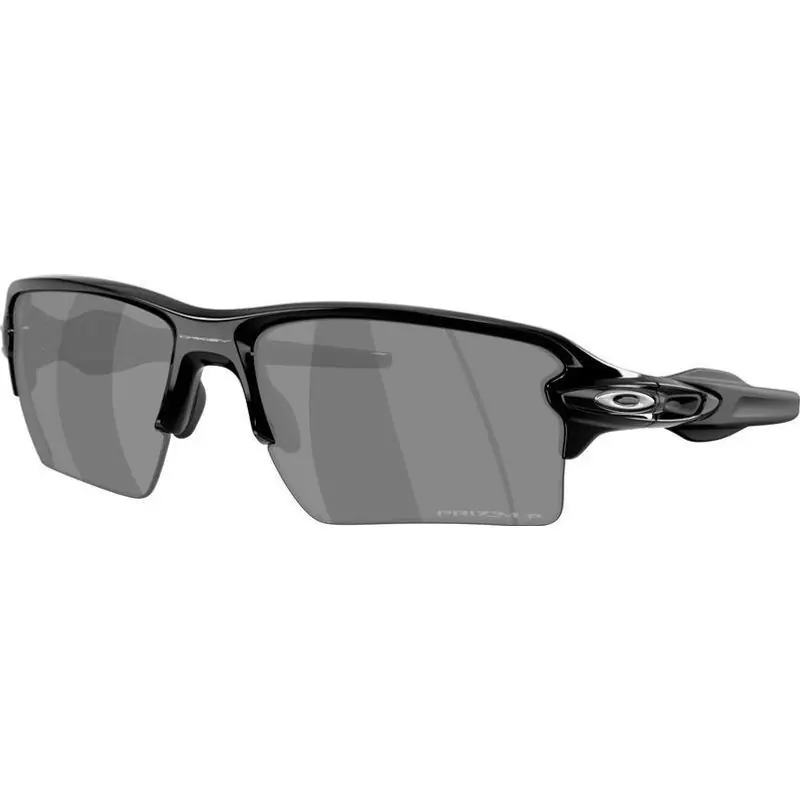 Flak 2.0 XXL Polished Black Frames with Black Polarised Lenses by Oakley
