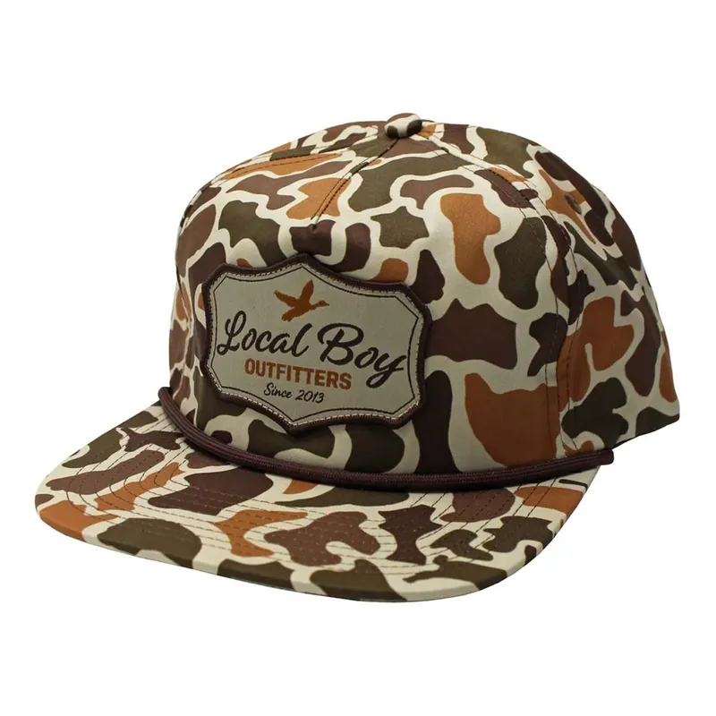 Youth Duck Buckle Up Rope Hat by Local Boy Outfitters