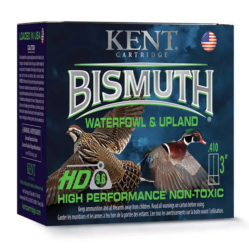 Kent Bismuth 1,150 fps 410 Gauge 3" 9/16 oz 5 Bismuth Shot Shotgun Ammunition