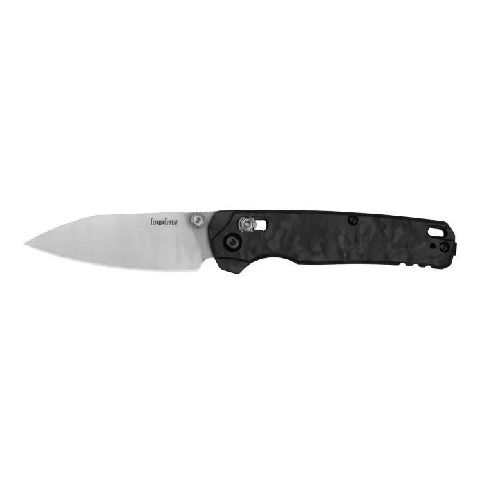 Bel Air Carbon Fiber Folding Knife in Black by Kershaw Knives