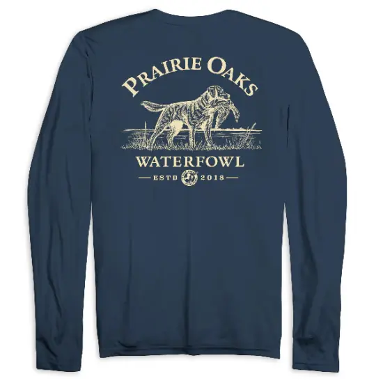 Established Long-Sleeve T-Shirt by Prairie Oaks Waterfowl