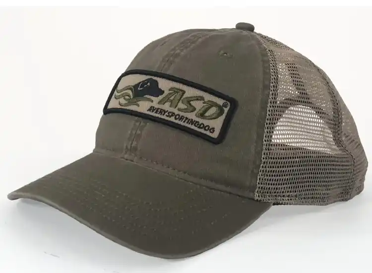 Avery ASD Gray Patch Hat by Banded