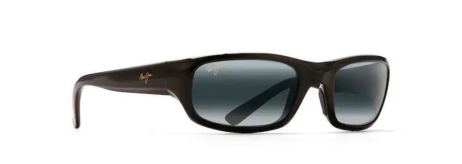Stingray Sunglasses - Gloss Black Frame, Neutral Grey by Maui Jim