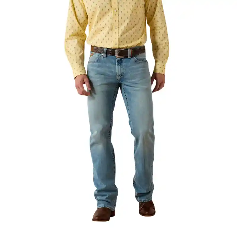 Men‘s M4 Relaxed Gus Boot Cut Jeans by Ariat