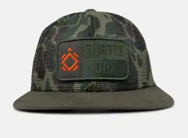 All-Mesh Camo Trucker Hat by Turtlebox