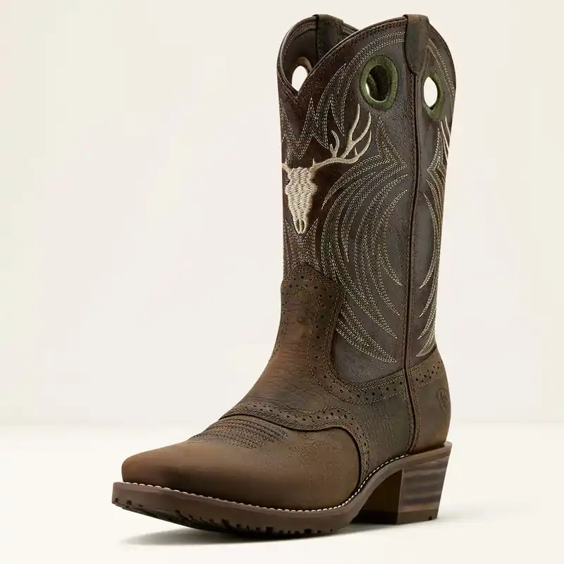 Hybrid Roughstock Antler Boot by Ariat