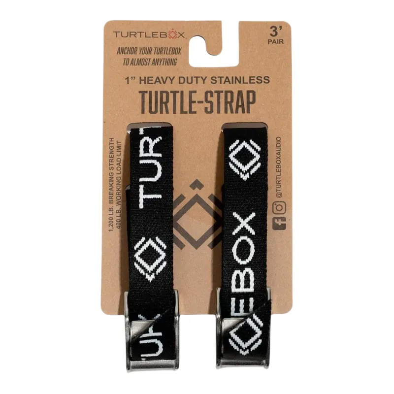 3 Foot Tie Down Straps by Turtlebox