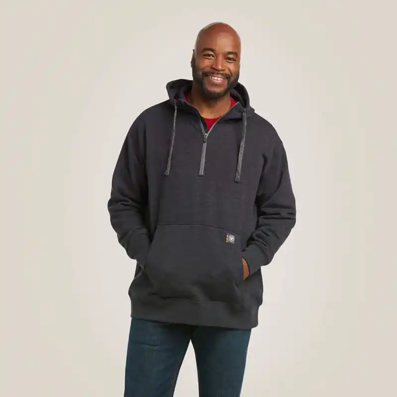 Rebar Workman 1/4 Zip Hoody by Ariat