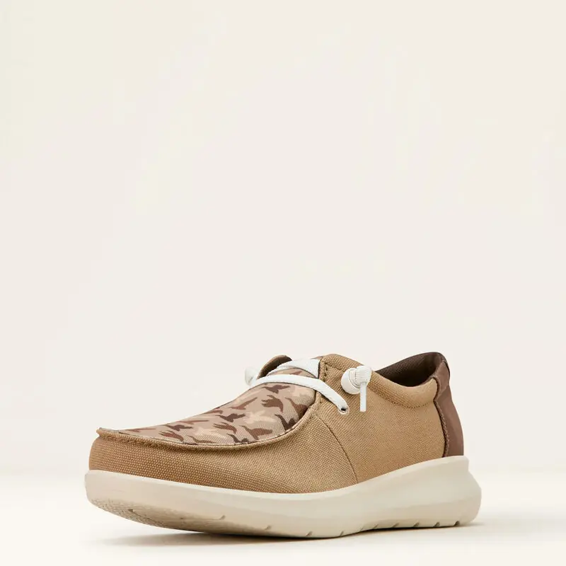 Hilo Shoes with Cedar Brown and Duck Season by Ariat