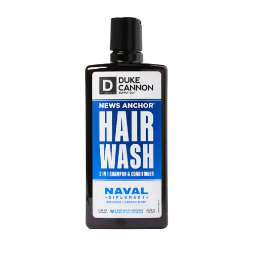 News Anchor 2-in-1 Naval Diplomacy Hair Wash by Duke Cannon