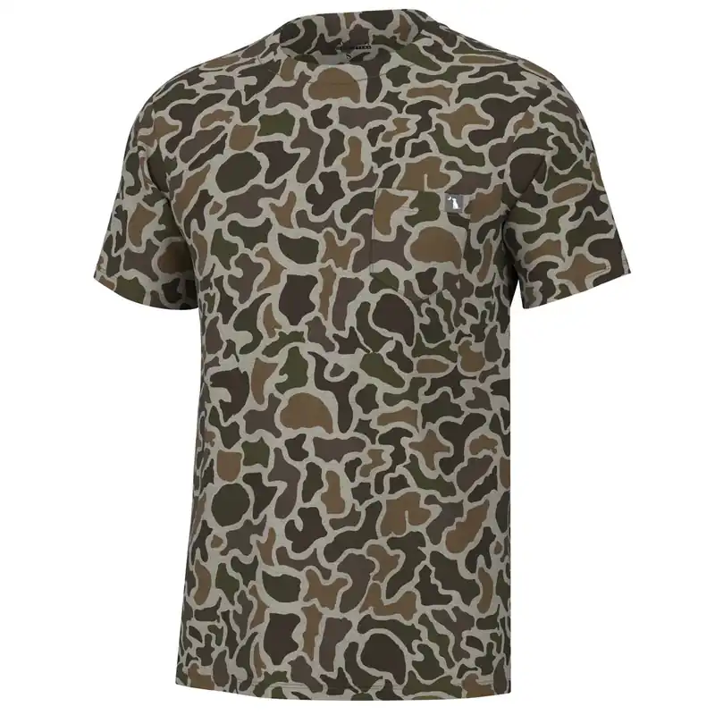 Men‘s Heather Blend Short Sleeve Crewneck Tee Shirt by Local Boy