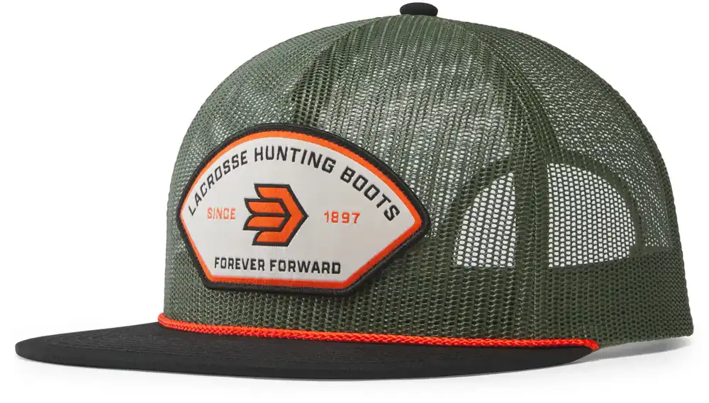 Full Mesh Trucker Hat in Loden by Lacrosse Footwear