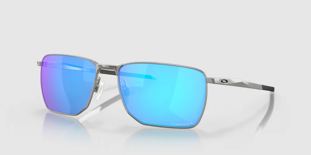 Ejector Satin Chrome w/Prizm Sapphire Lenses by Oakleys