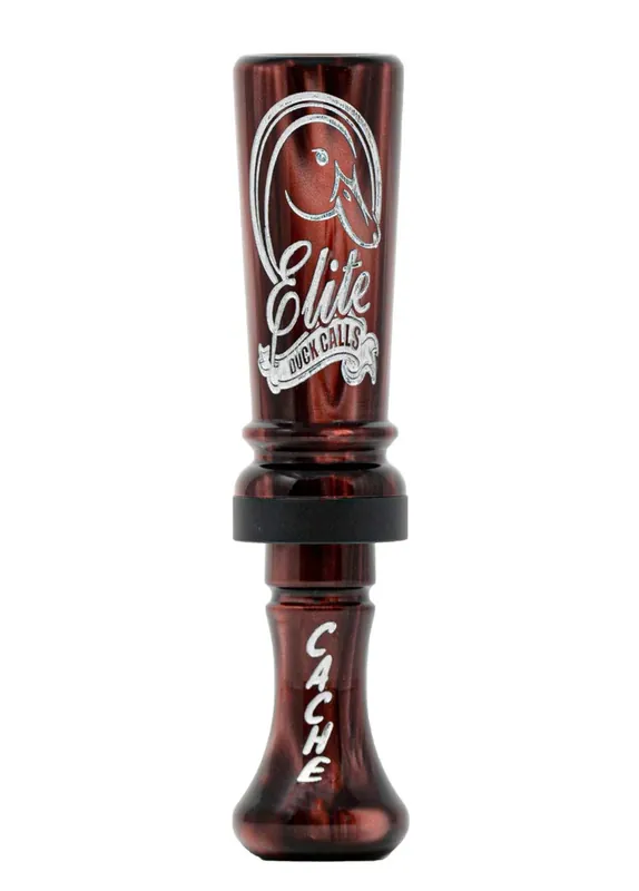 Acrylic Cache Single Reed Duck Call by Elite