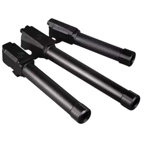 Glock 19 9mm 1/2x28 Threaded 4.5" Barrel by SilencerCo