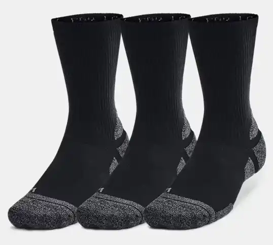 Performance Tech Pro 3 pack Crew Socks by Under Armour