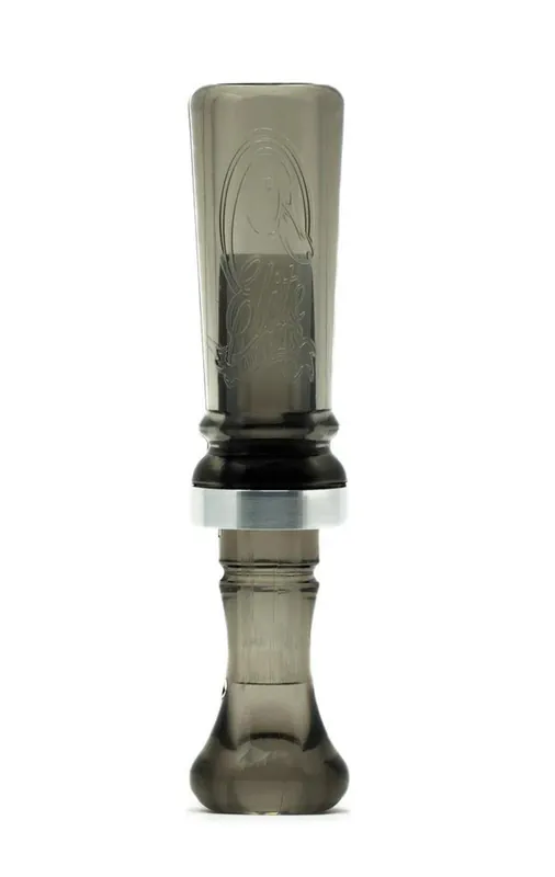 Smoke Poly Edge Double Reed Duck Call by Elite Duck Calls