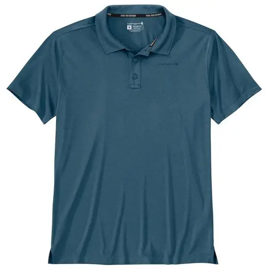 Men‘s Force Sun Defender Relaxed Fit Short Sleeve Polo Tee Shirt by Carhartt