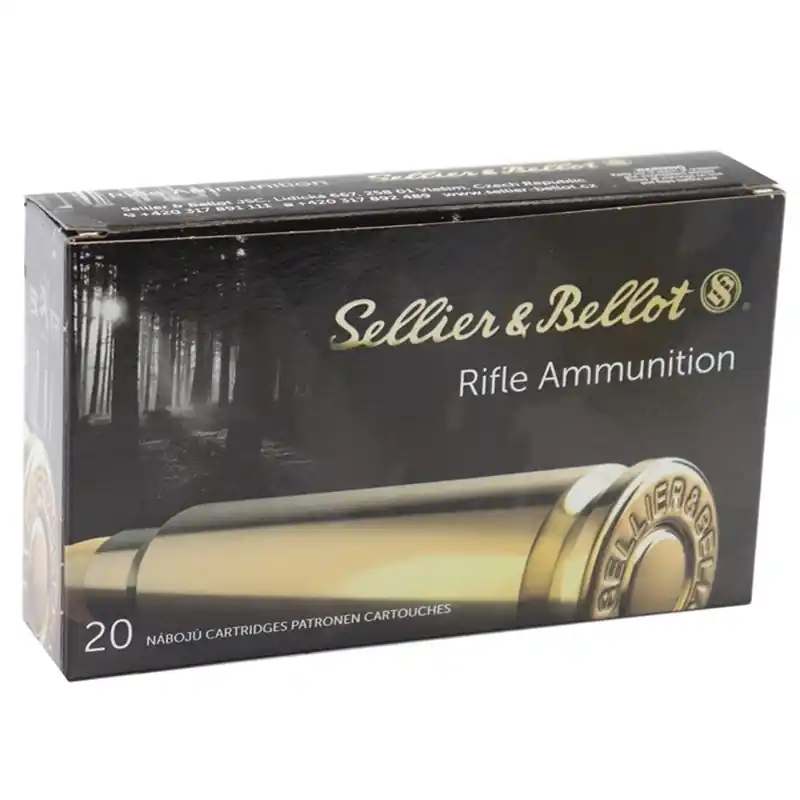 Sellier & Bellot 3,143 fps 7mm Remington Mag 140 Grain Semi Jacketed Soft Point Rifle Ammunition