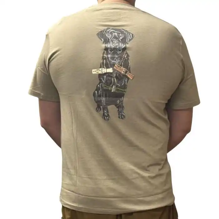 Men‘s Lanyard Lab Graphic Short Sleeve Tee Shirt by Dux Bux