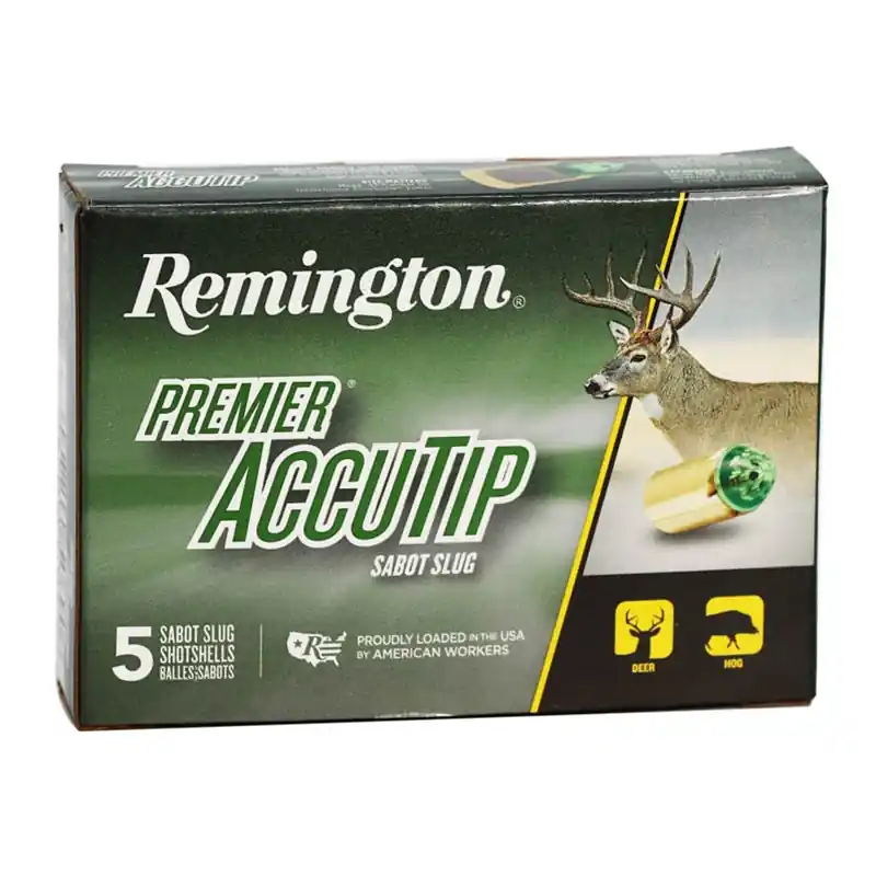 Remington Premier AccuTip 1,850 fps 20 Gauge 2-3/4" 260 Grain Sabot Slug Shotgun Ammunition