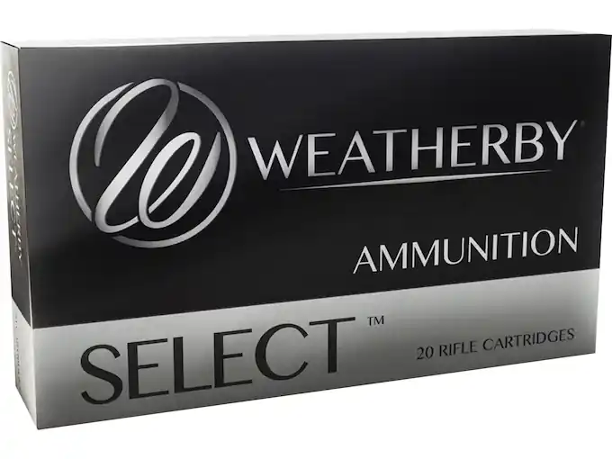 Weatherby Select 3,384 fps 6.5-300 Magnum 140 Grain Jacketed Soft Point Rifle Ammunition