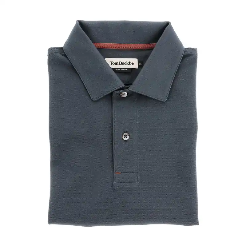 Hutton Performance Pique Short Sleeve Polo Shirt by Tom Beckbe