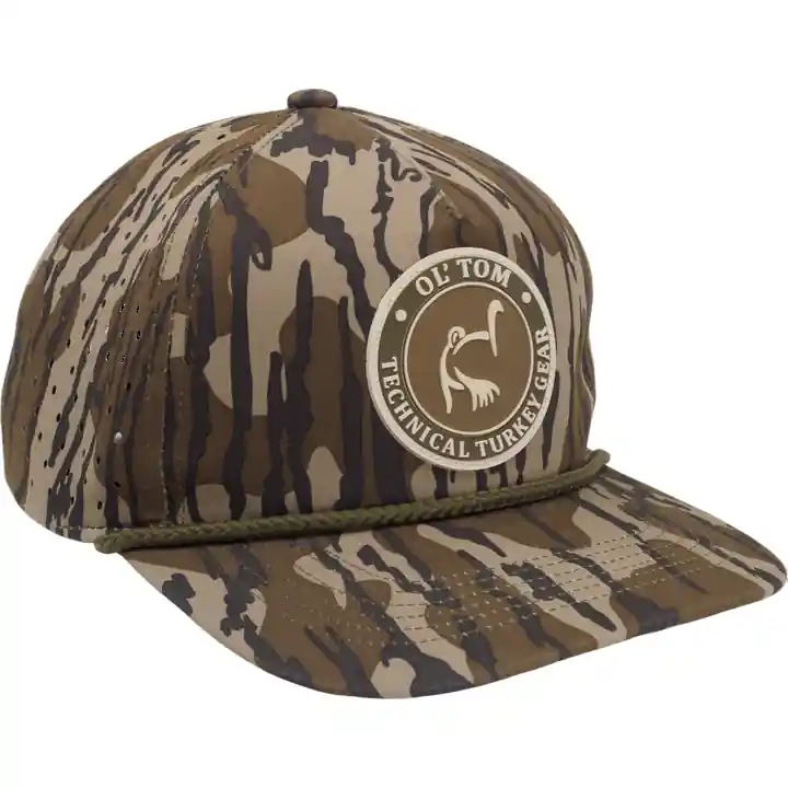 Adult Perforated Snapback Rope Hat by Ol‘ Tom