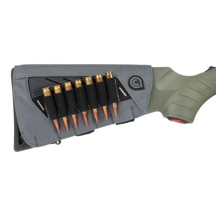 Next Shot Bridger Buttstock 7 Round .223 to 300 Win Mag Cartridge Carrier by Allen Company