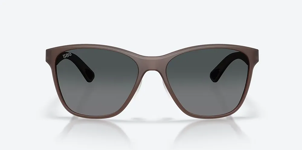 Luna Nueva Matte Stormy Sunset Sunglasses with 580G Gray Gradient Polarized Glass lenses by Costa Del Mar
