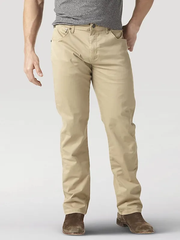 Retro Slim Straight Pants in Fawn by Wrangler