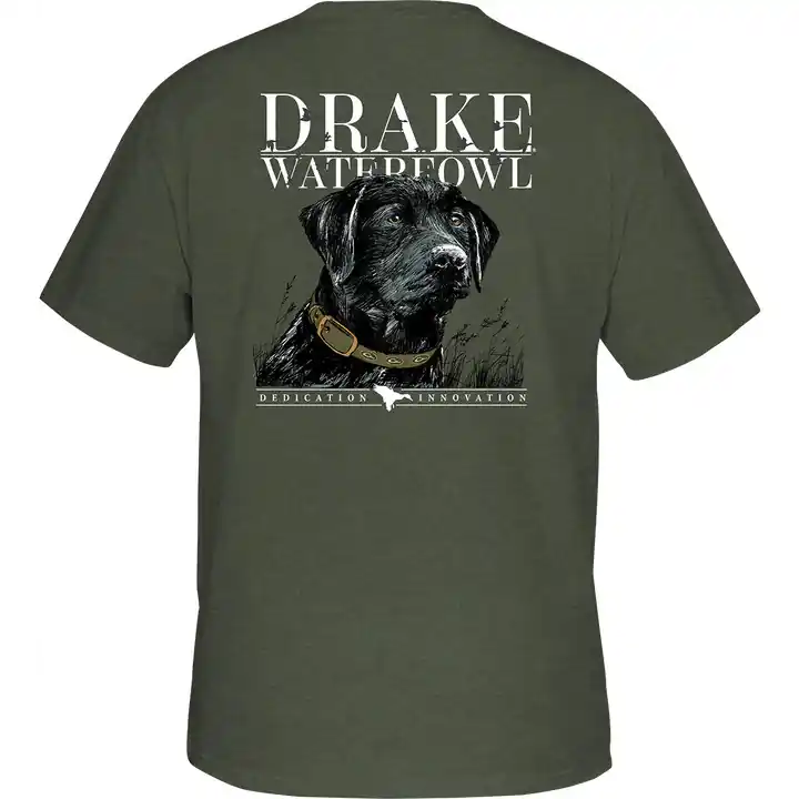 Black Lab Collar Short Sleeve Tee Drake