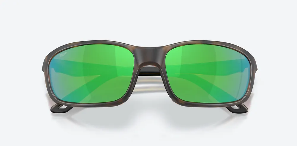 Brine II Matte Tortoise Sunglasses with 580P Green Polarized Polycarbonate lenses by Costa Del Mar