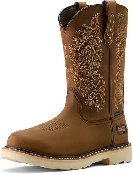 Men‘s Activator Argo H2O Round Soft Toe Work Boots by Ariat