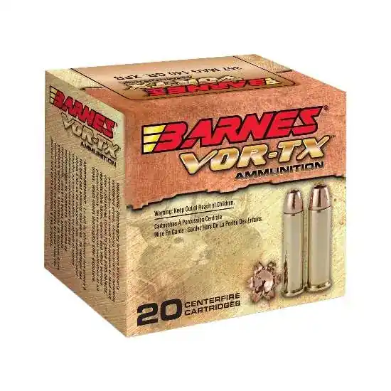 Barnes Vor-Tx XPB 1,520 fps 41 Remington Magnum 180 Grain Hollow Point Handgun Ammunition