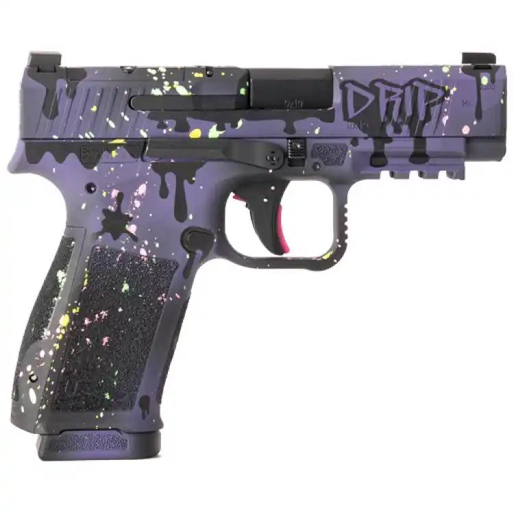 Canik METE Signature Midnight Drip MC9 9mm Luger Caliber 3.63" Barrel Semi Auto Handgun